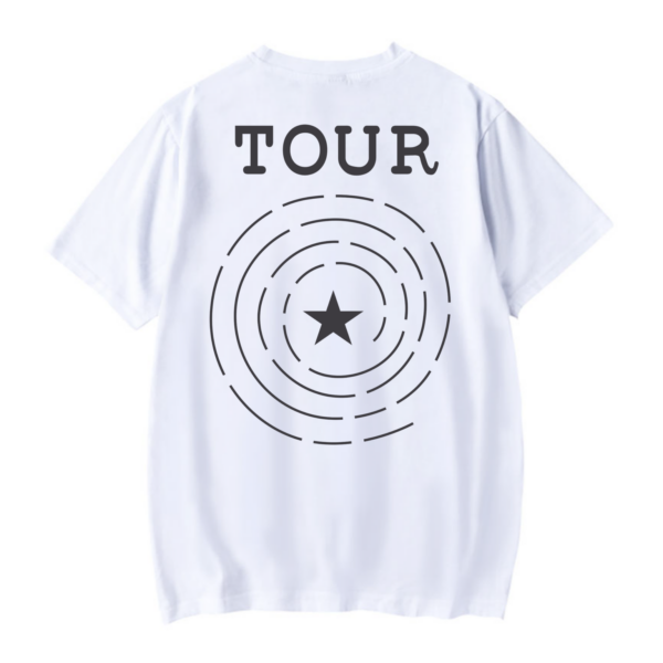 Alex Warren I love AW T-Shirt Back